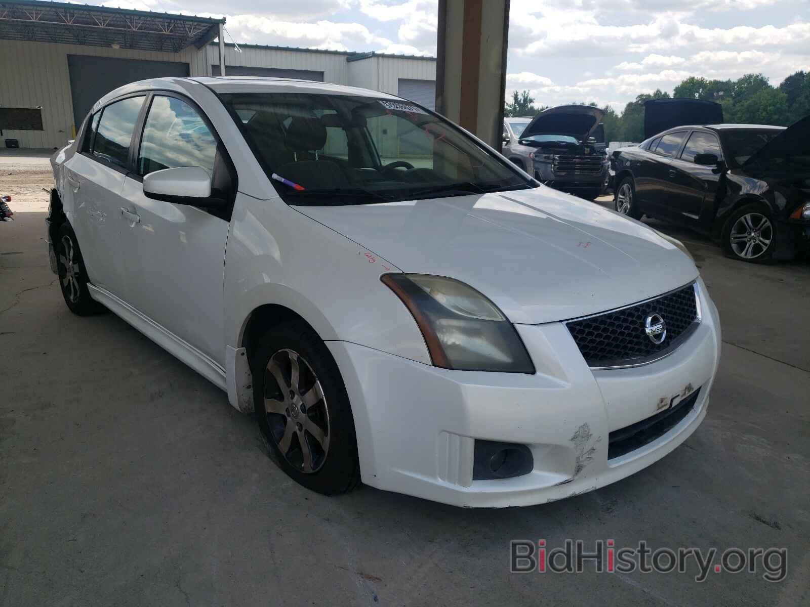Photo 3N1AB6APXCL688659 - NISSAN SENTRA 2012