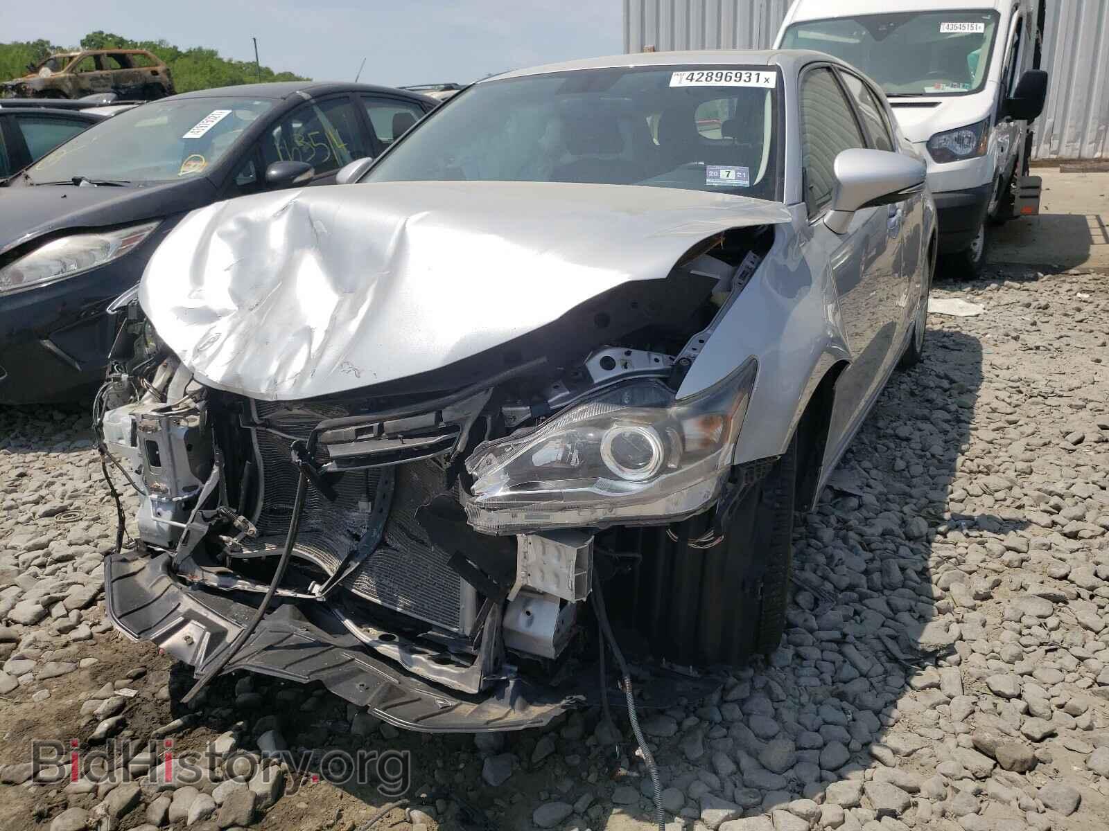 2014 LEXUS CT 200 - VIN: JTHKD5BH8E2185549 - Фото 2