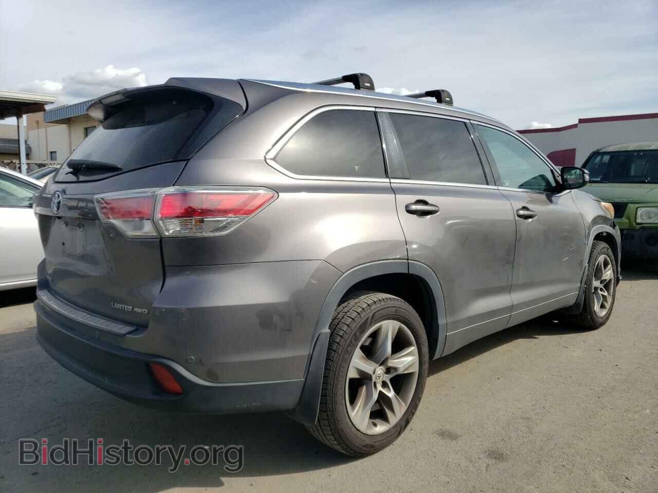 2015 TOYOTA HIGHLANDER - VIN: 5TDDKRFH3FS166323 - Фото 3