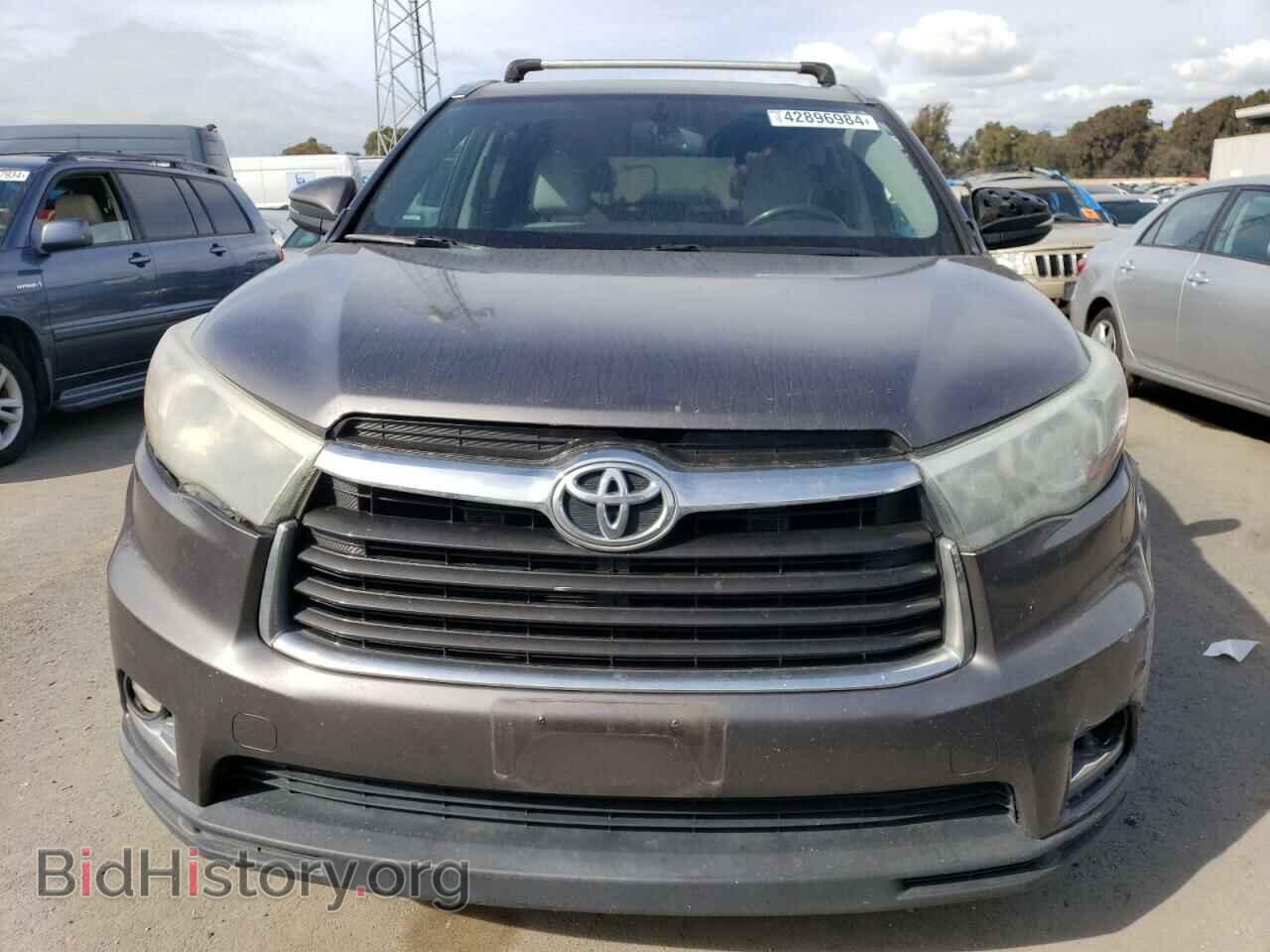 2015 TOYOTA HIGHLANDER - VIN: 5TDDKRFH3FS166323 - Фото 5