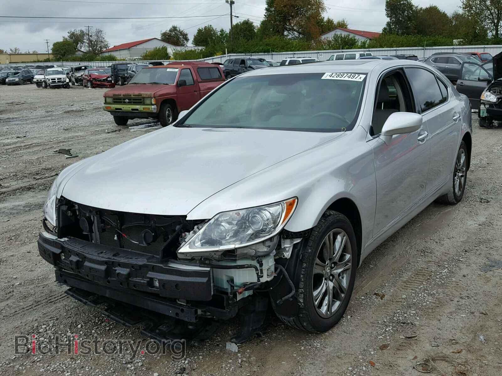 2007 LEXUS LS460 - VIN: JTHGL46F775010951 - Фото 2
