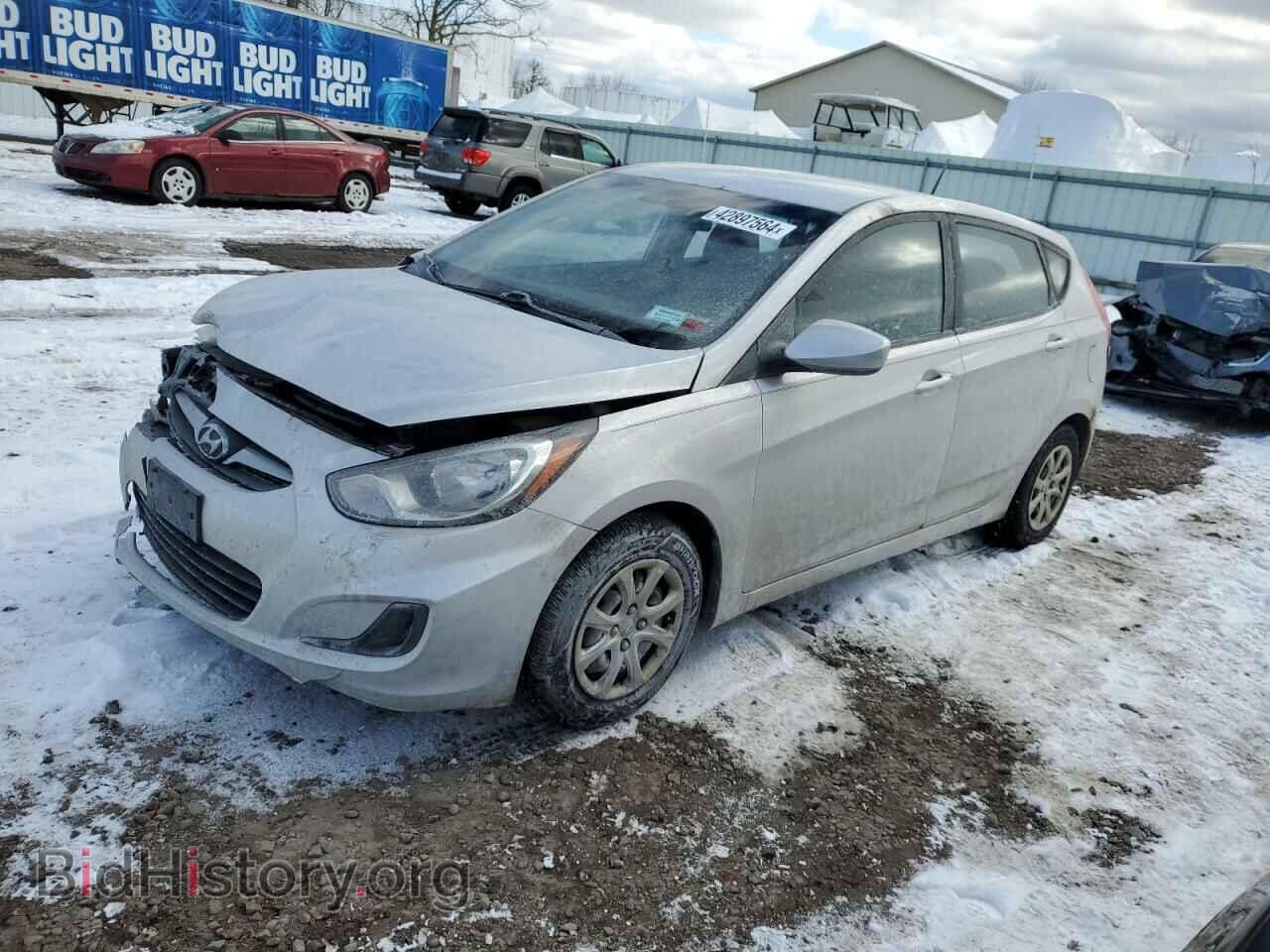 Photo KMHCT5AE9CU023975 - HYUNDAI ACCENT 2012