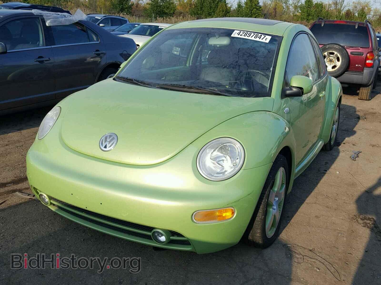 2003 VOLKSWAGEN BEETLE - VIN: 3VWCD21C73M413506 - Фото 2