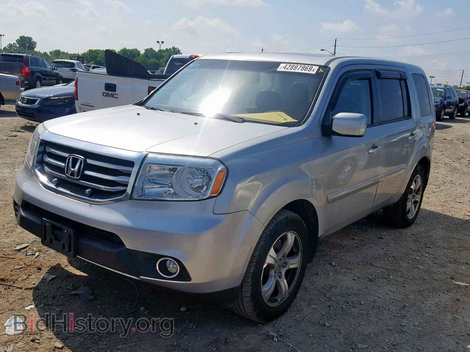 2013 HONDA PILOT EXL - VIN: 5FNYF4H52DB015048 - Фото 2
