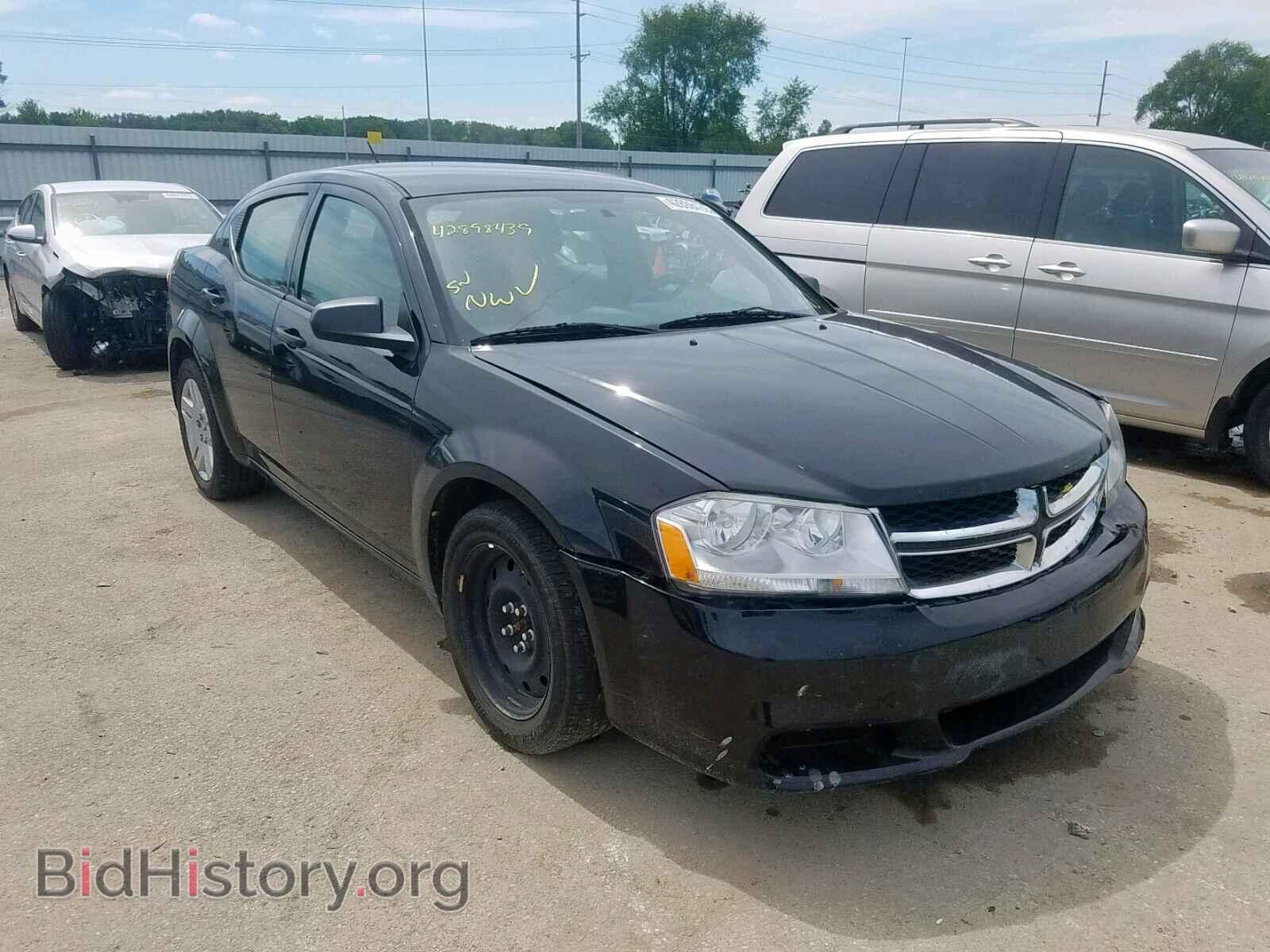 Photo 1C3CDZAB9CN136662 - DODGE AVENGER 2012