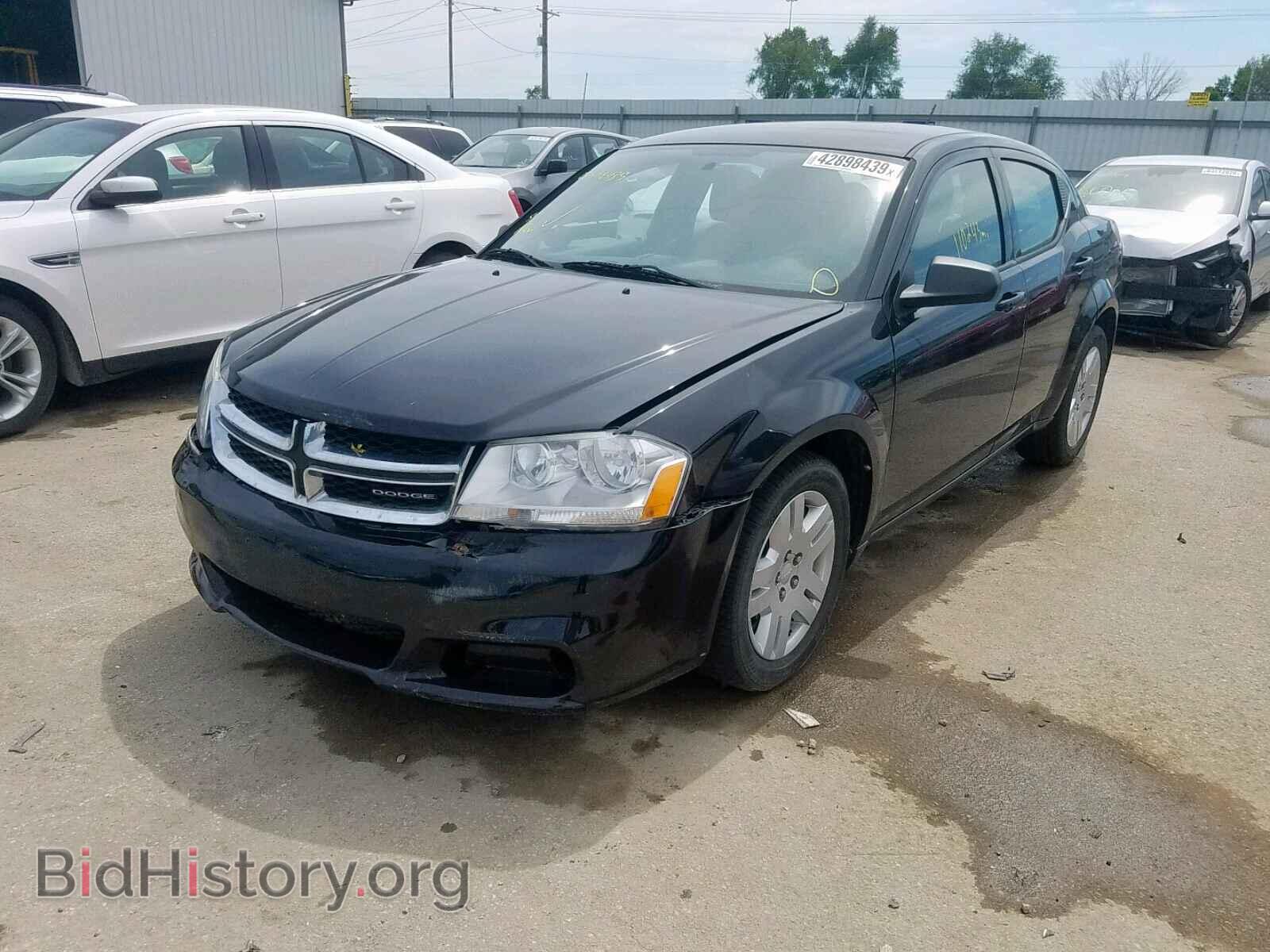 2012 DODGE AVENGER - VIN: 1C3CDZAB9CN136662 - Фото 2