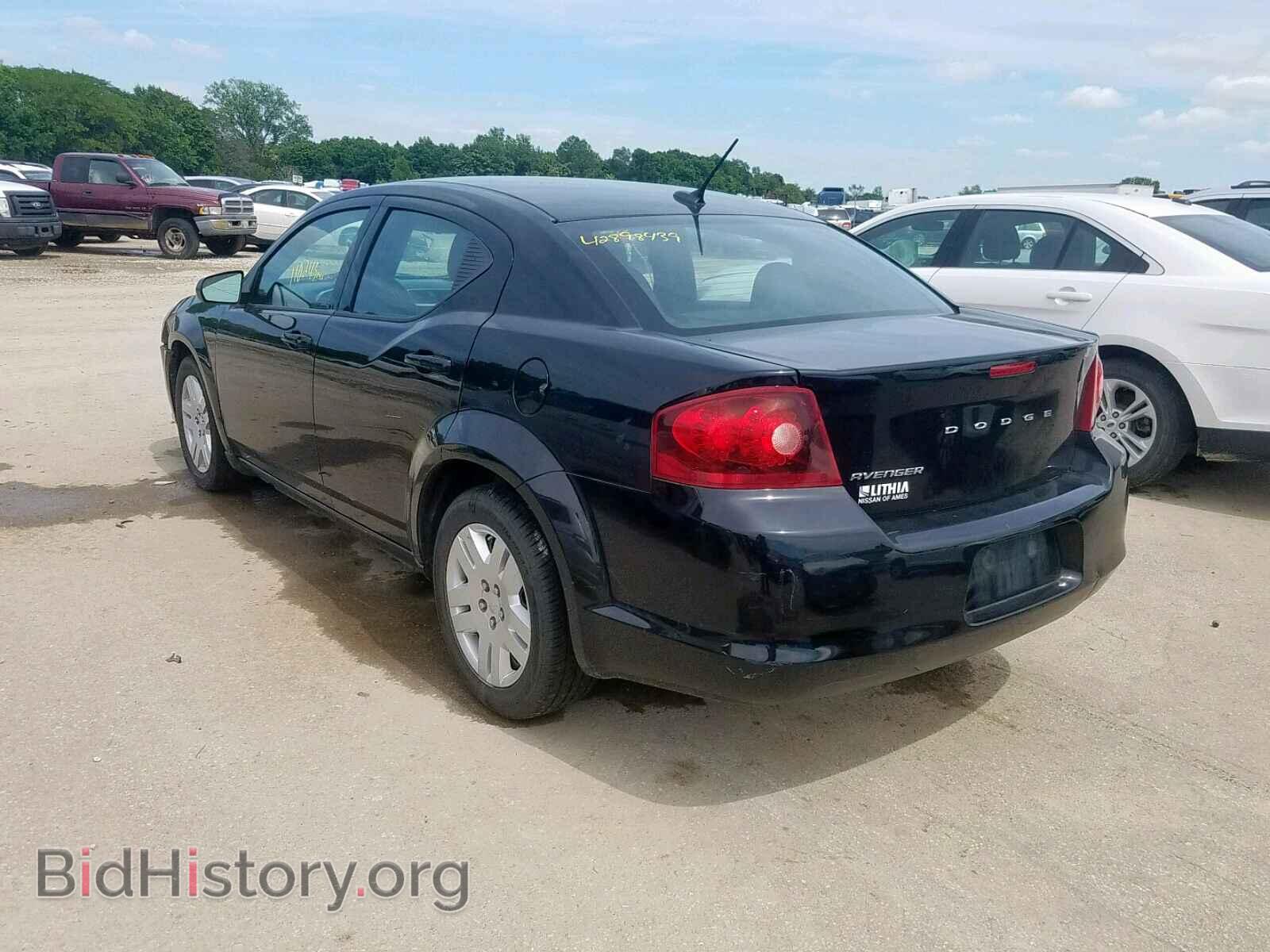 2012 DODGE AVENGER - VIN: 1C3CDZAB9CN136662 - Фото 3
