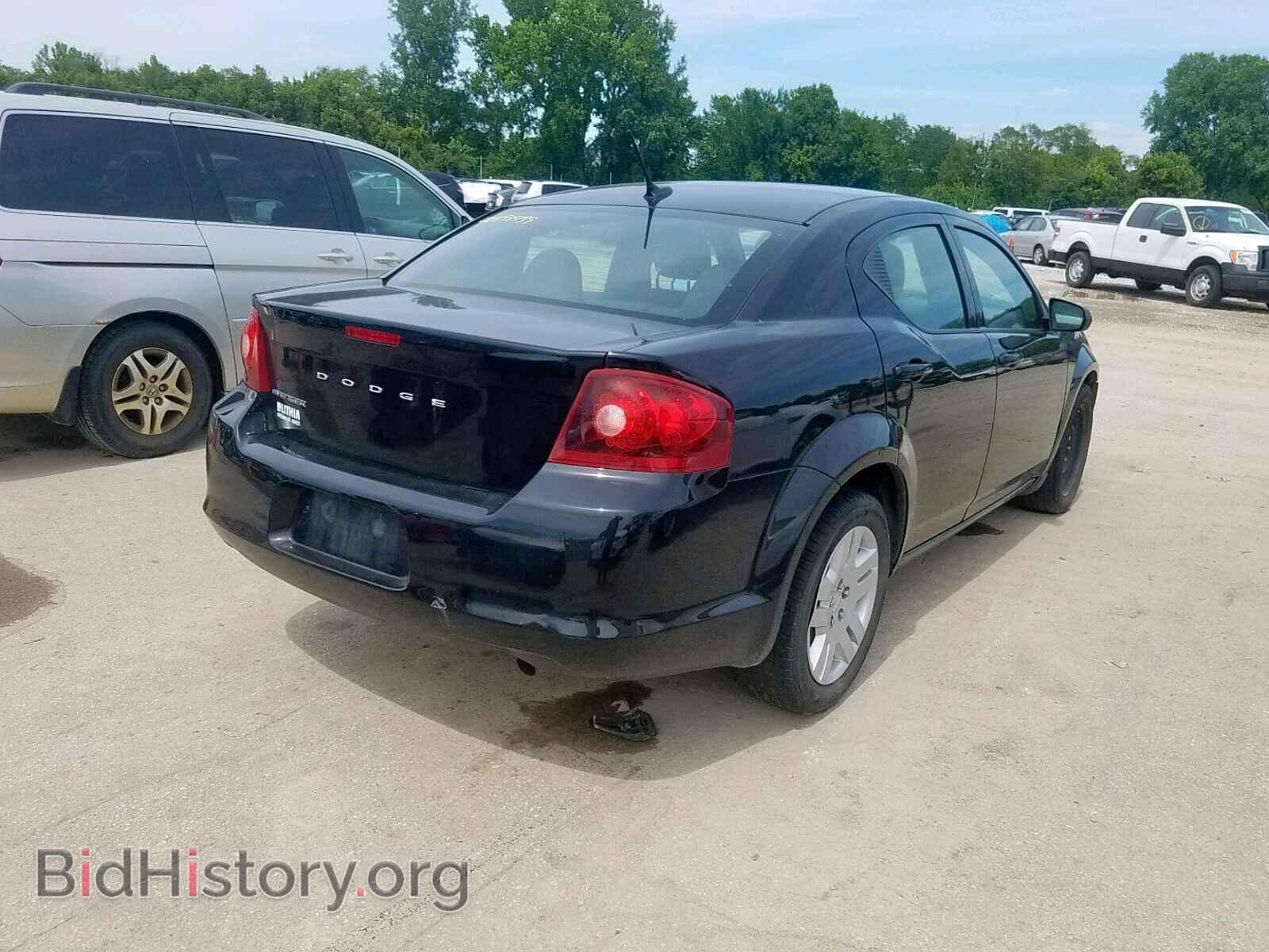 2012 DODGE AVENGER - VIN: 1C3CDZAB9CN136662 - Фото 4