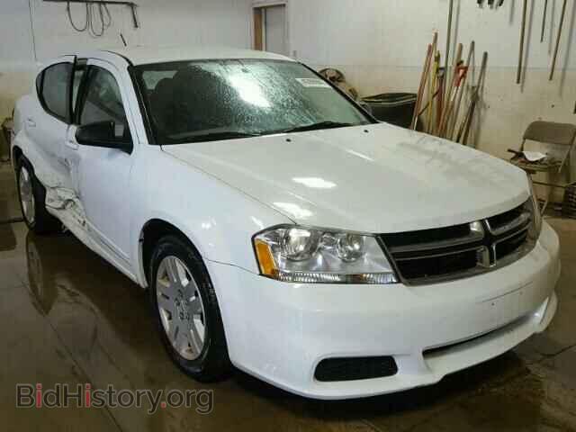 Photo 1C3CDZAB3CN323489 - DODGE AVENGER 2012