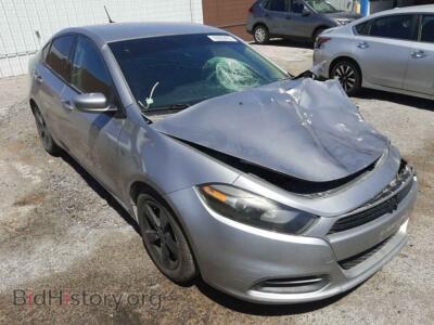 2015 Dodge DART Dart SXT, silver — VIN 1C3CDFBB2FD362968, Copart