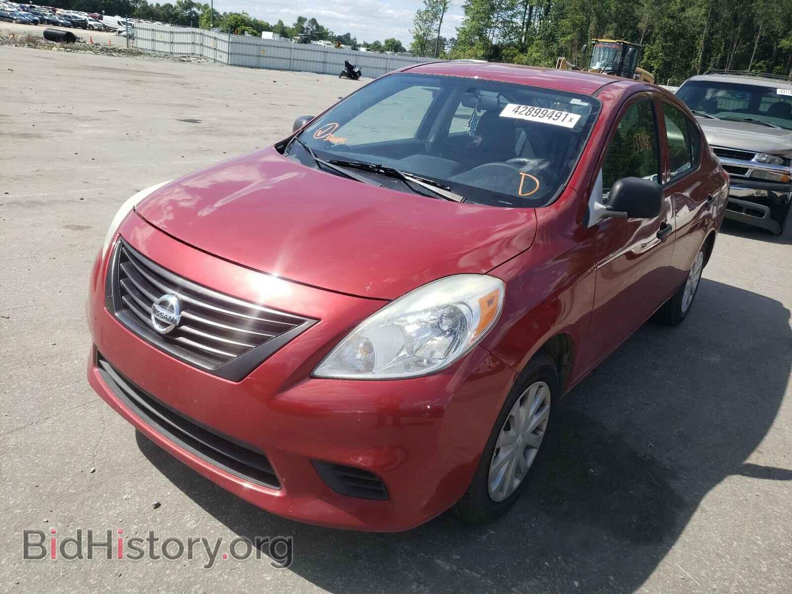 2014 NISSAN VERSA - VIN: 3N1CN7AP5EL864431 - Фото 2
