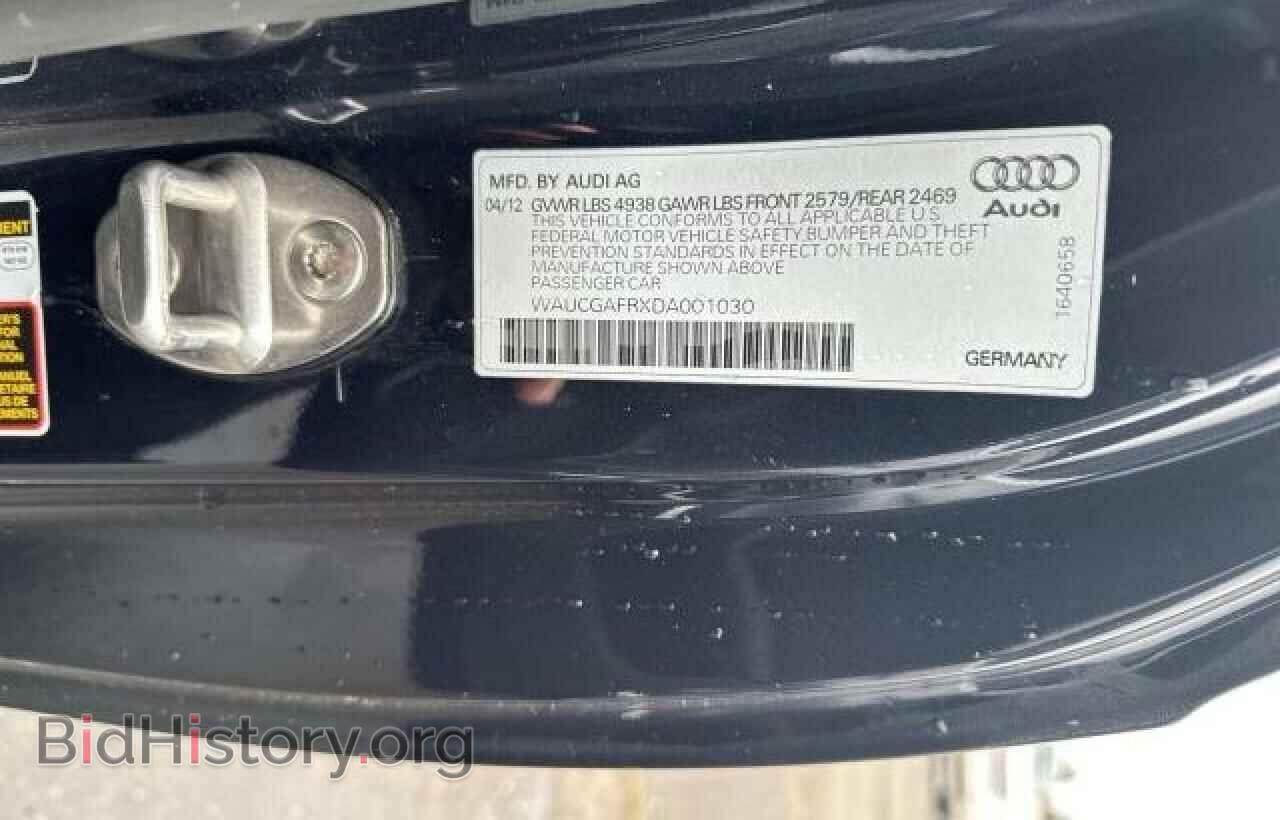2013 AUDI S5/RS5 - VIN: WAUCGAFRXDA001030 - Фото 10