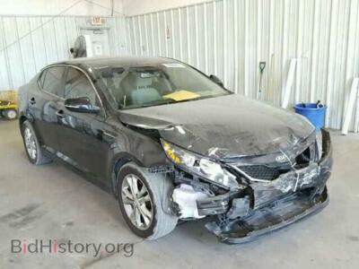 2013 Kia OPTIMA, черный — VIN 5XXGM4A71DG250762, Copart