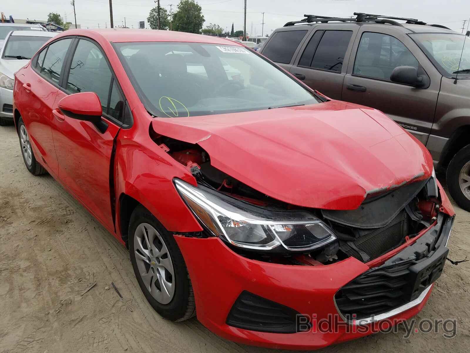 Photo 1G1BJ5SM6K7106684 - CHEVROLET CRUZE 2019