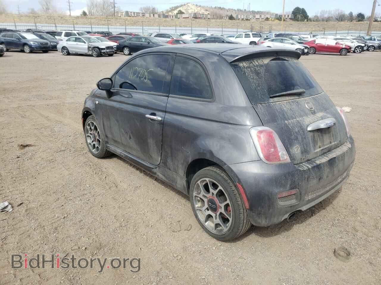 2015 FIAT 500 - VIN: 3C3CFFBR5FT662814 - Фото 3