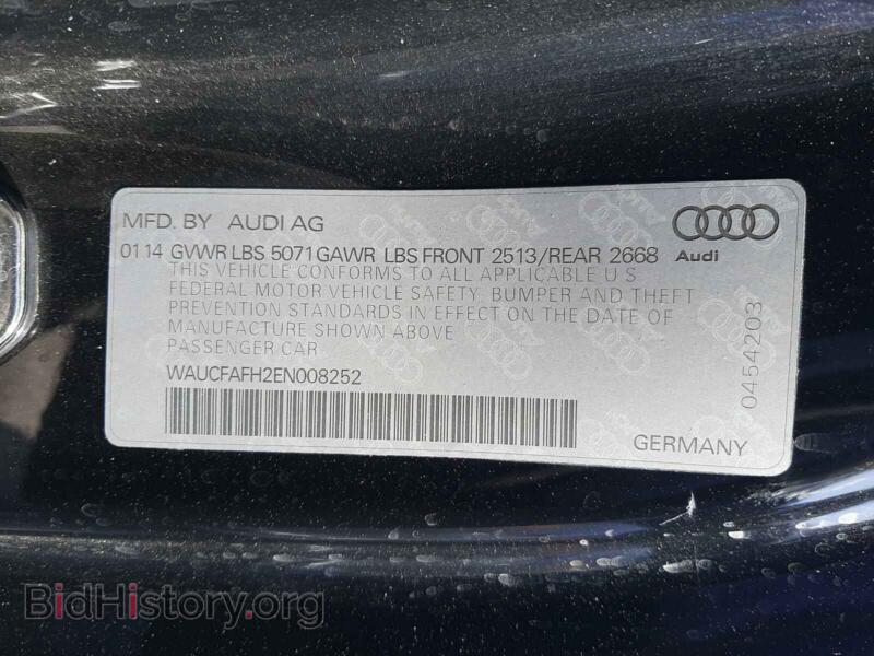 2014 Audi A5 (VIN WAUCFAFH2EN008252) — photo 10 of 10