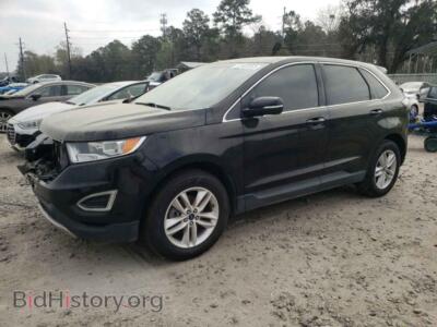 2017 Ford EDGE Edge SEL, black — VIN 2FMPK3J90HBB30681, Copart