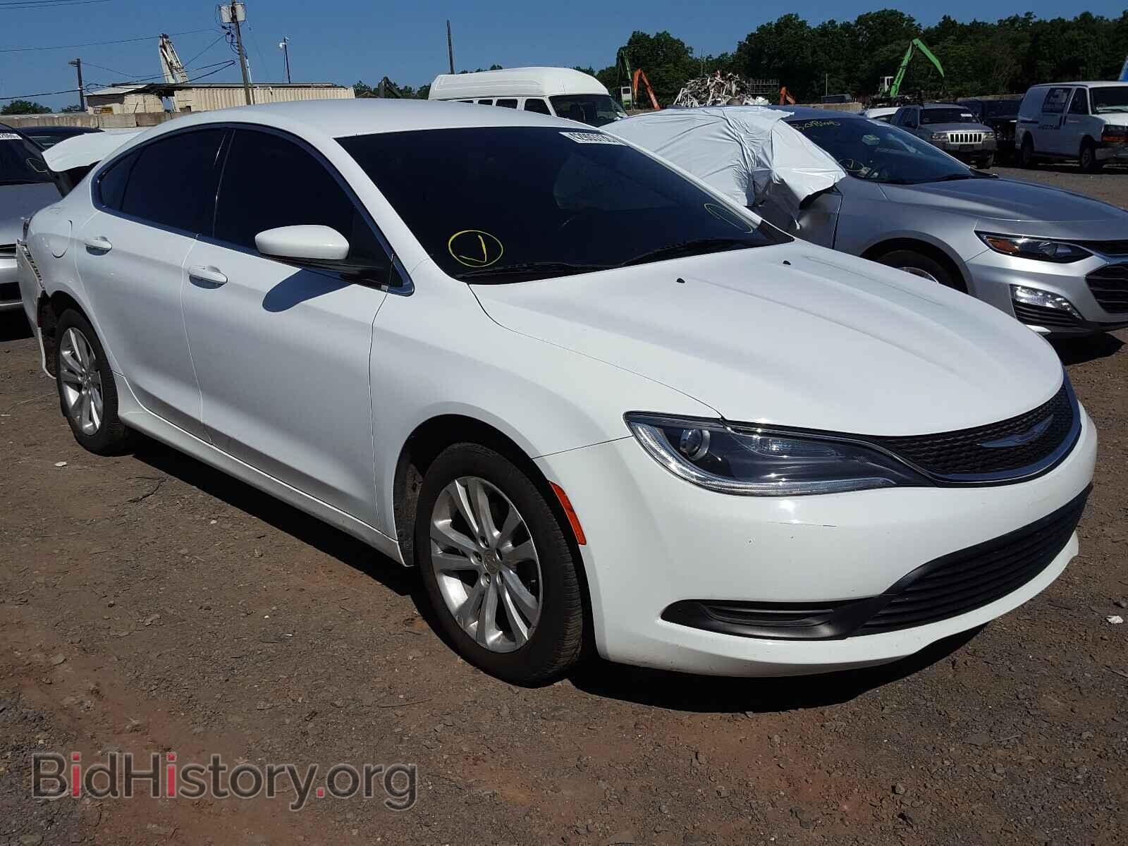 Фотография 1C3CCCFB0GN189152 - CHRYSLER 200 2016