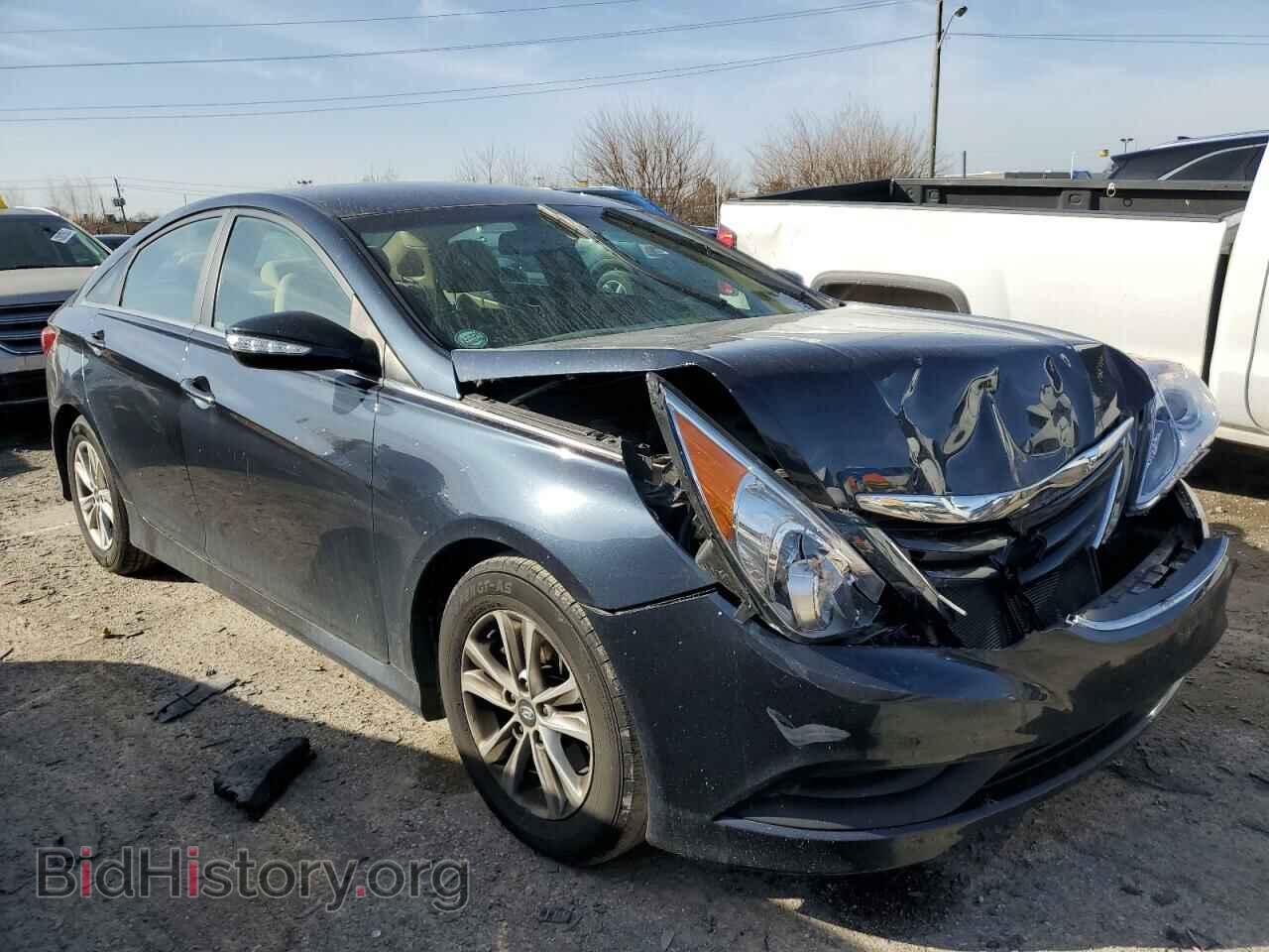 2014 HYUNDAI SONATA - VIN: 5NPEB4AC3EH906332 - Фото 4