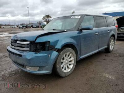 2011 Ford FLEX Flex SEL, blue — VIN 2FMGK5CC0BBD10707, Copart