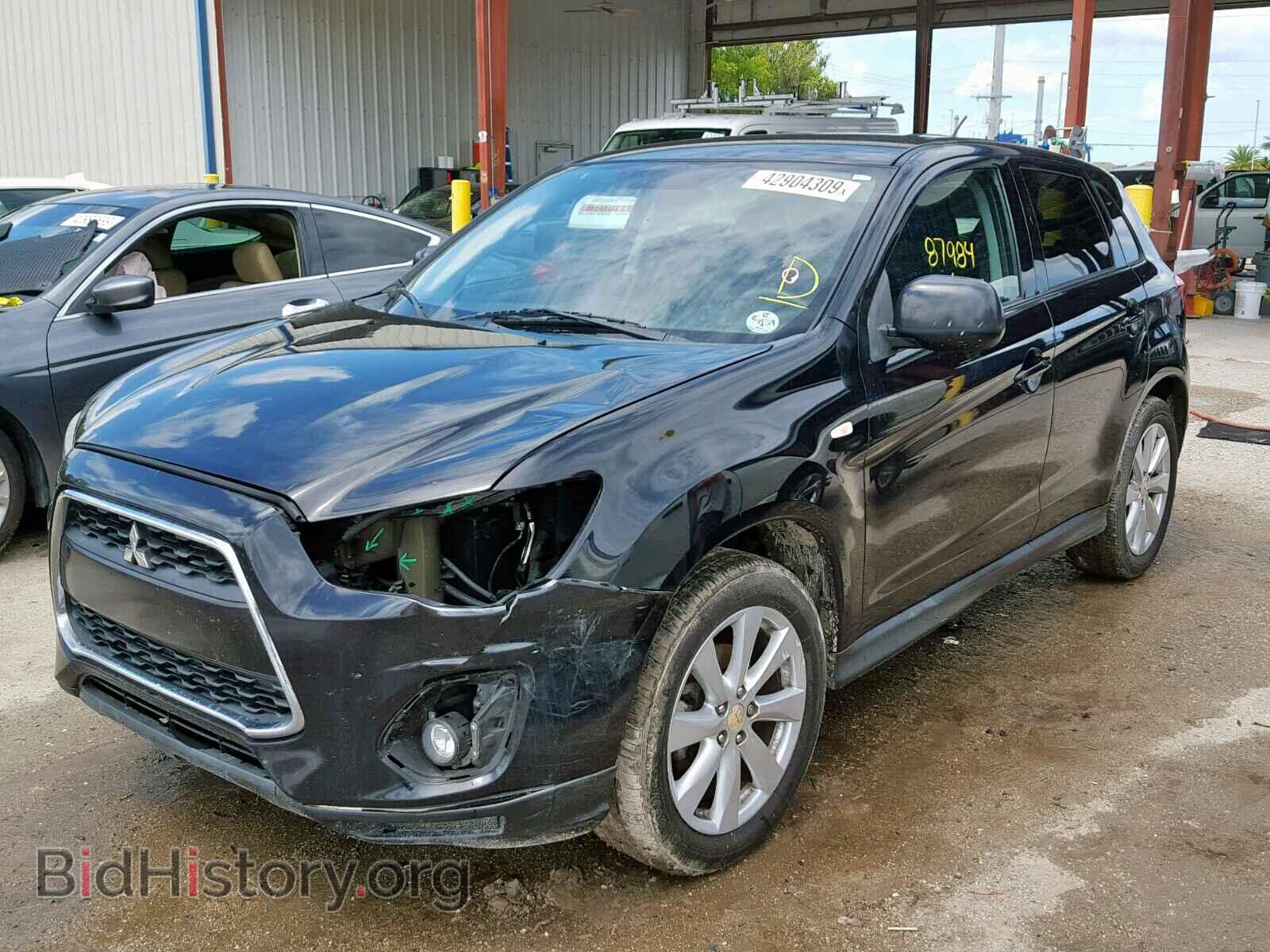 2014 MITSUBISHI OUTLANDER - VIN: 4A4AP4AUXEE021336 - Фото 2