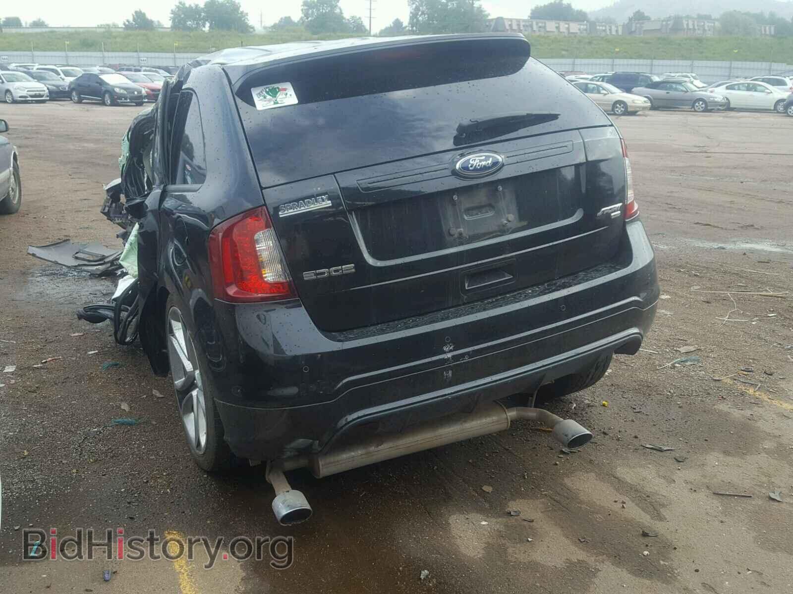 2014 FORD EDGE - VIN: 2FMDK4AK3EBB46851 - Фото 3