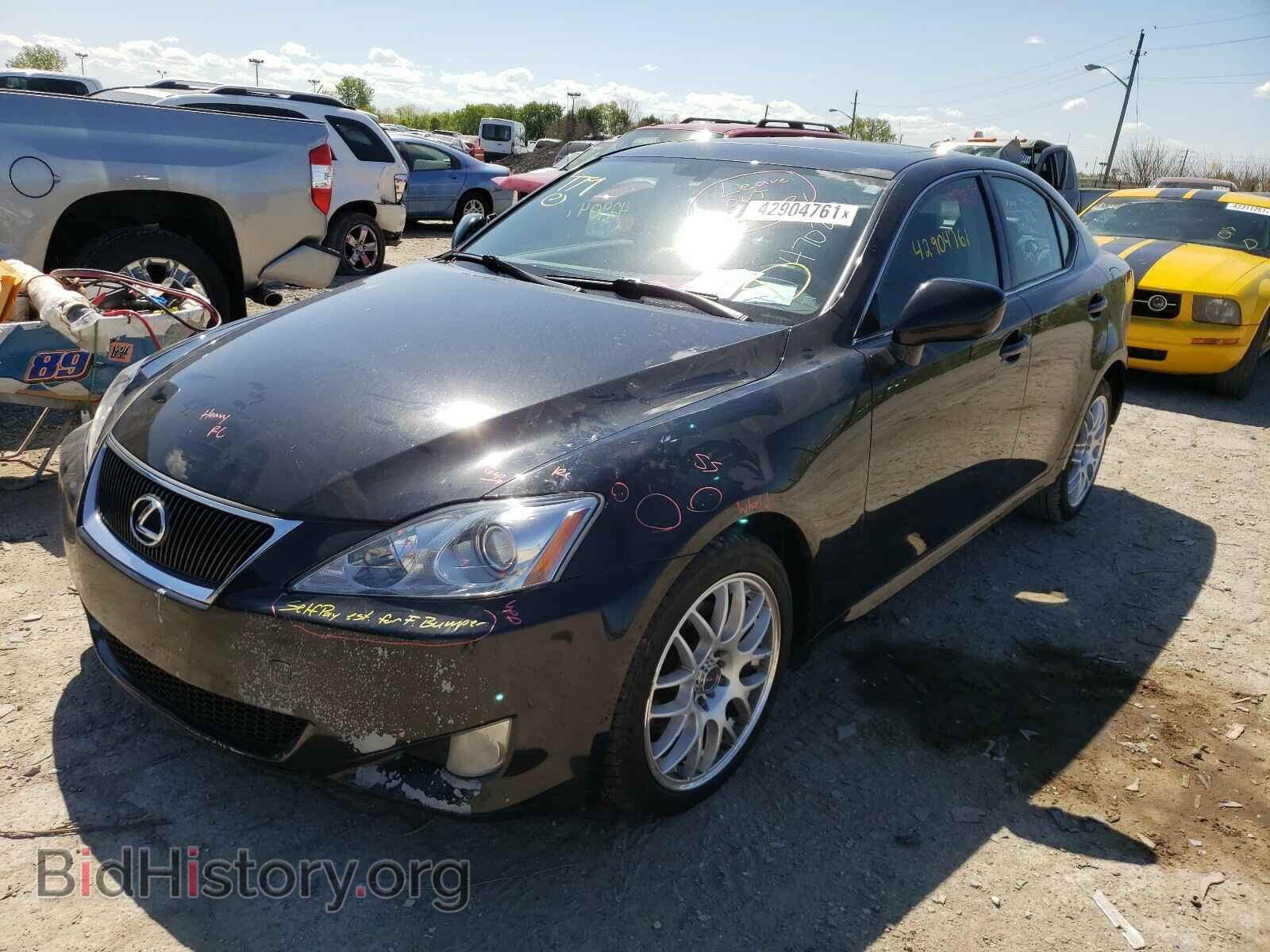 2007 LEXUS IS - VIN: JTHCK262675012533 - Фото 2