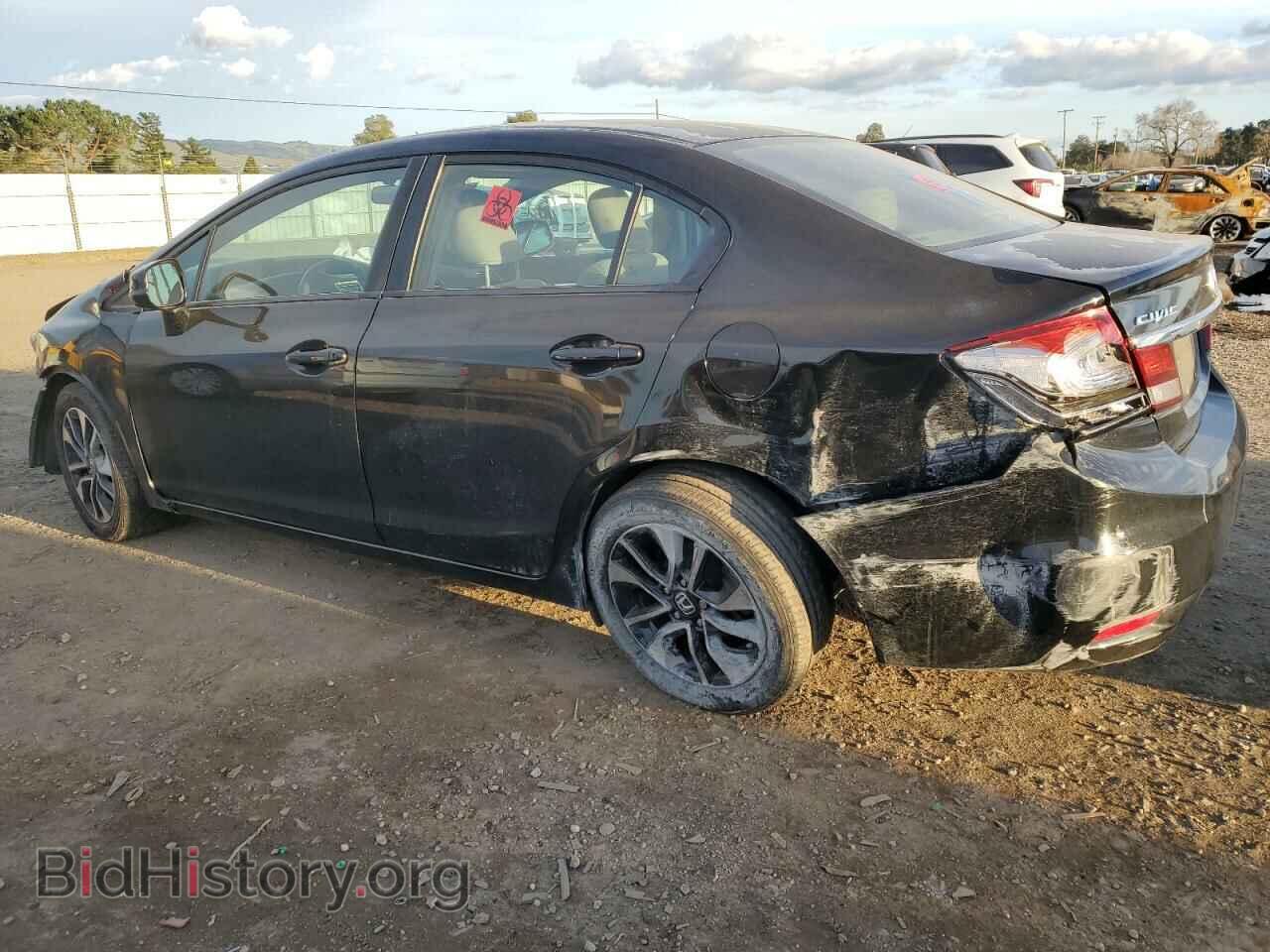 2013 HONDA CIVIC - VIN: 2HGFB2F83DH535002 - Фото 2