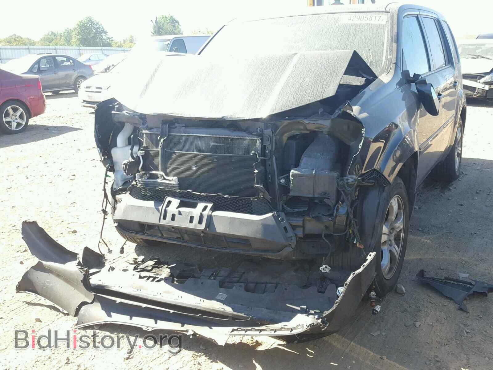 2014 HONDA PILOT - VIN: 5FNYF4H51EB054120 - Фото 2