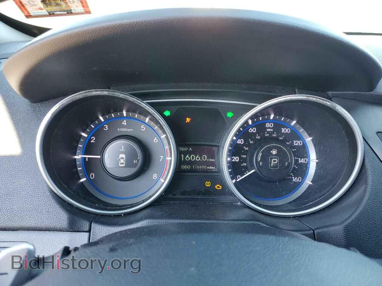 2012 HYUNDAI SONATA - VIN: 5NPEC4AC6CH344419 - Фото 9