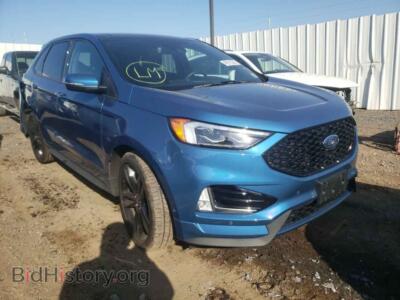 2021 Ford EDGE Edge ST, синий — VIN 2FMPK4AP5MBA46290, Copart