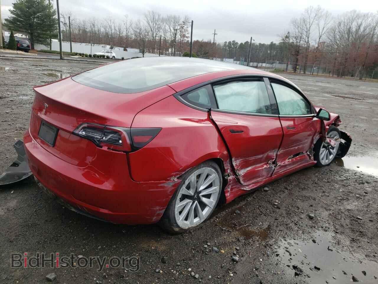 2022 TESLA MODEL 3 - VIN: 5YJ3E1EA9NF188905 - Фото 3