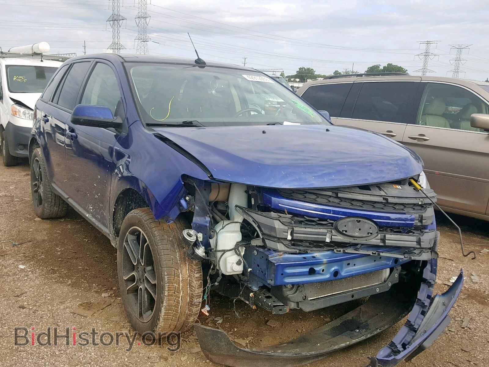 Photo 2FMDK3JC8EBA09309 - FORD EDGE SEL 2014