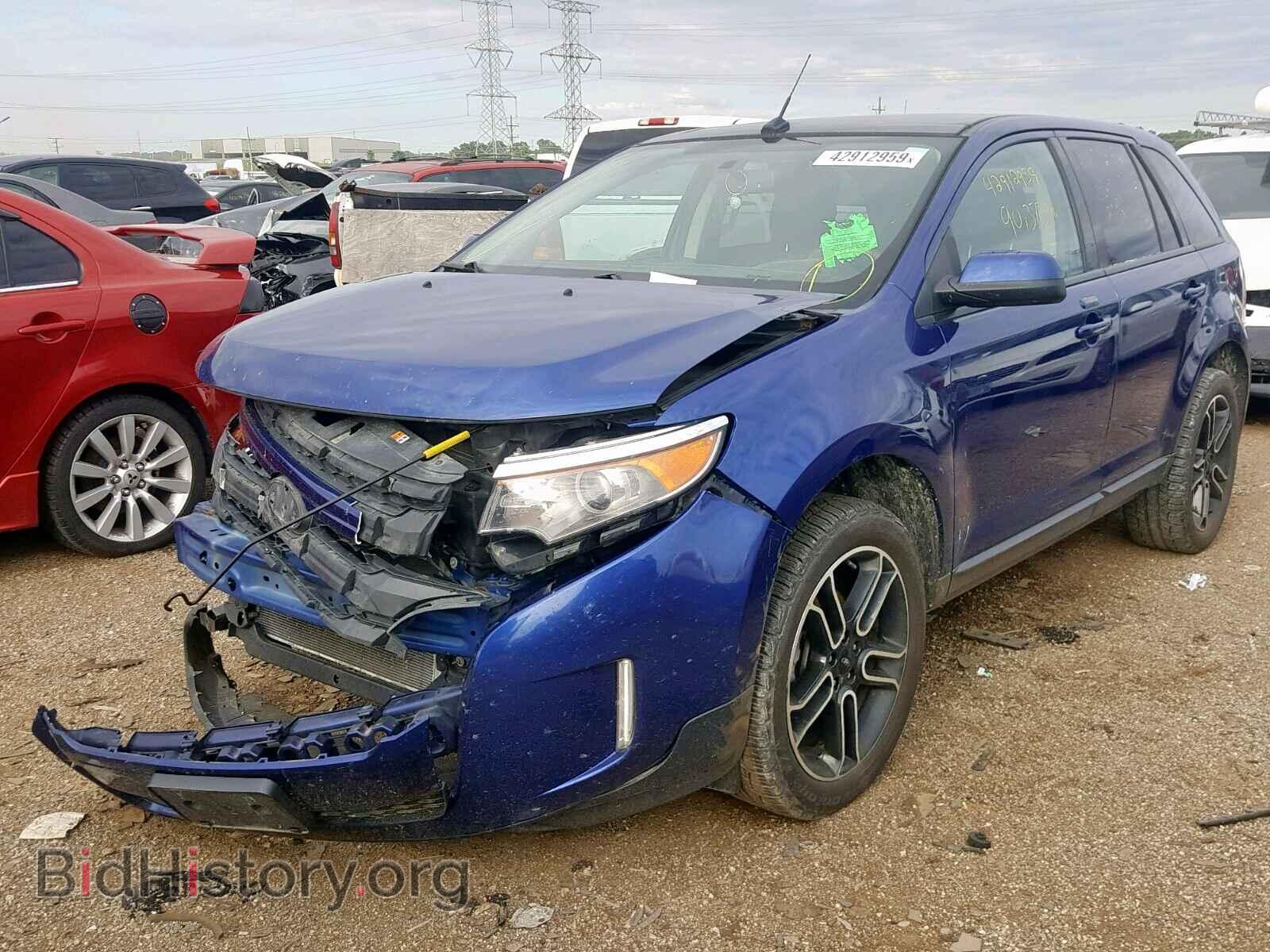 2014 FORD EDGE SEL - VIN: 2FMDK3JC8EBA09309 - Photo 2