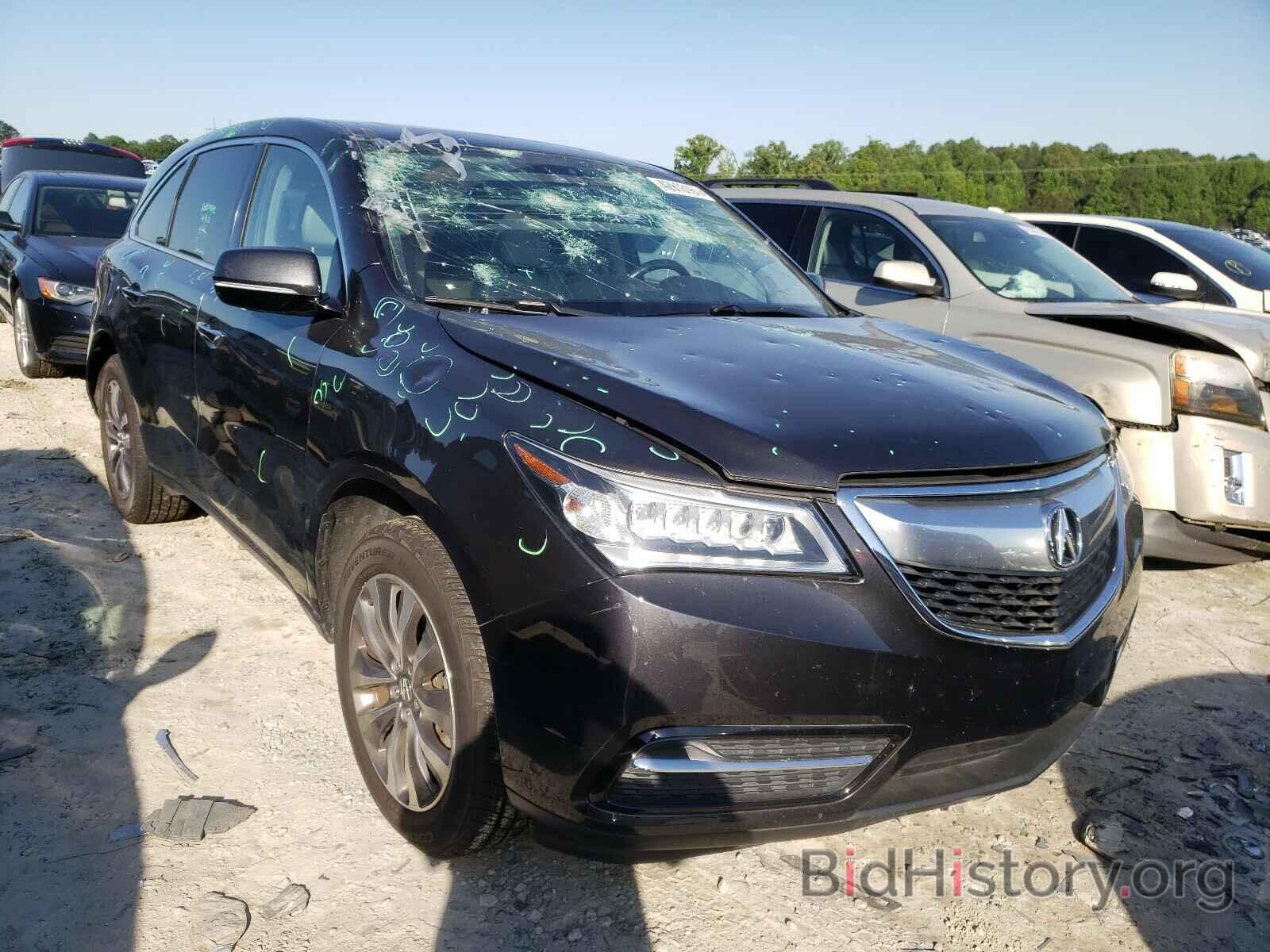 Фотография 5FRYD3H46FB013764 - ACURA MDX 2015