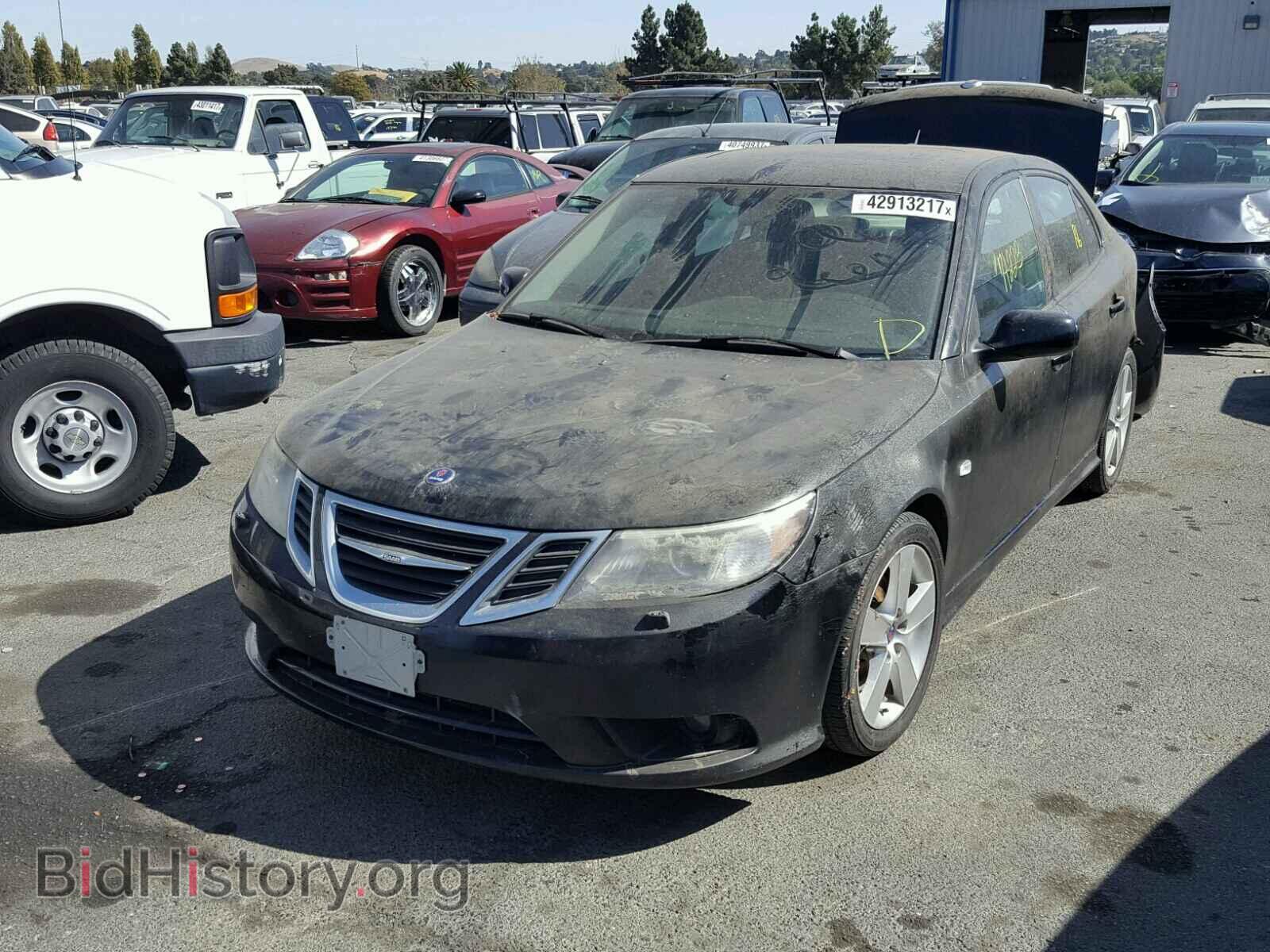 2008 SAAB 9 3 - VIN: YS3FB49Y281114231 - Фото 2