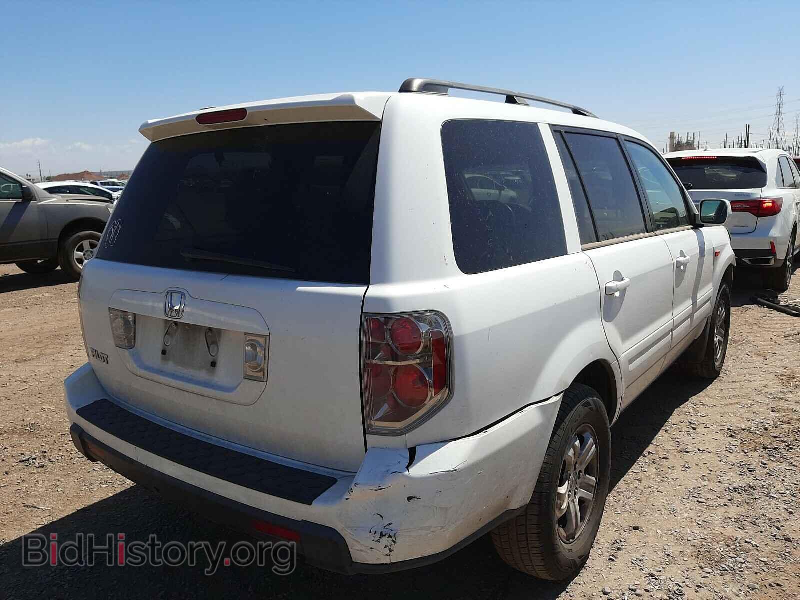 2008 HONDA PILOT - VIN: 5FNYF28208B017445 - Фото 4