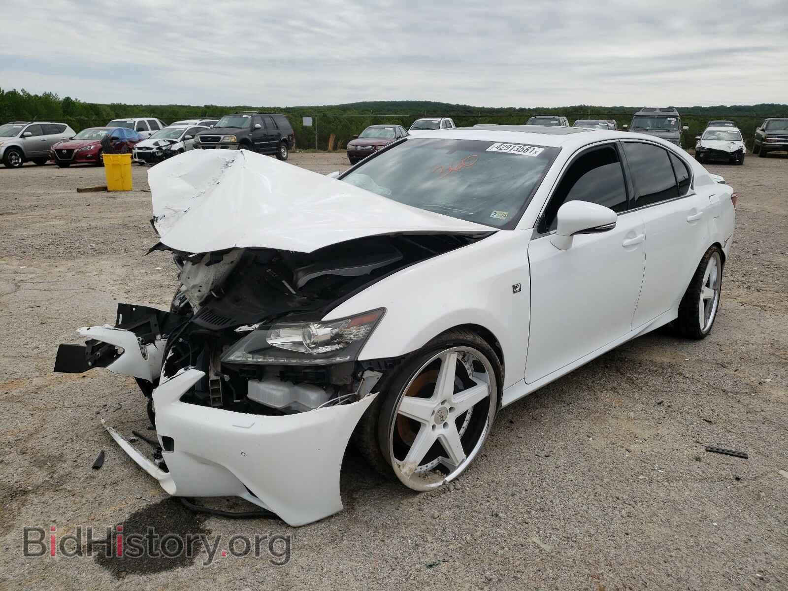 2014 LEXUS GS350 - VIN: JTHCE1BL6E5024985 - Фото 2