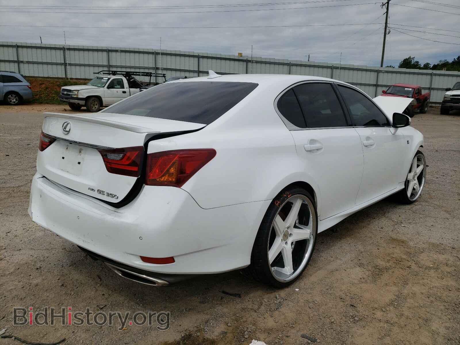 2014 LEXUS GS350 - VIN: JTHCE1BL6E5024985 - Фото 4