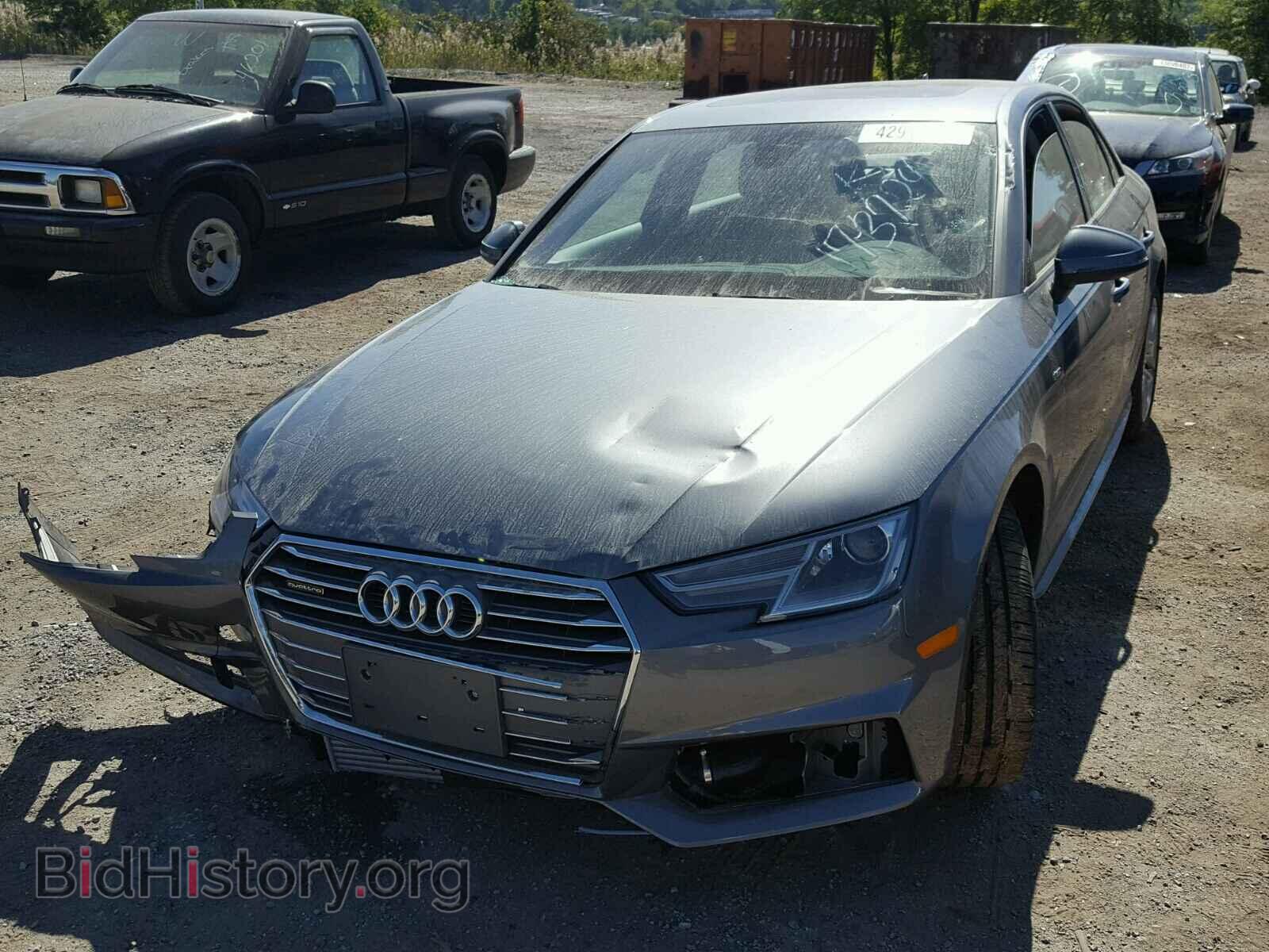 2017 AUDI A4 - VIN: WAUDNAF46HN048584 - Фото 2