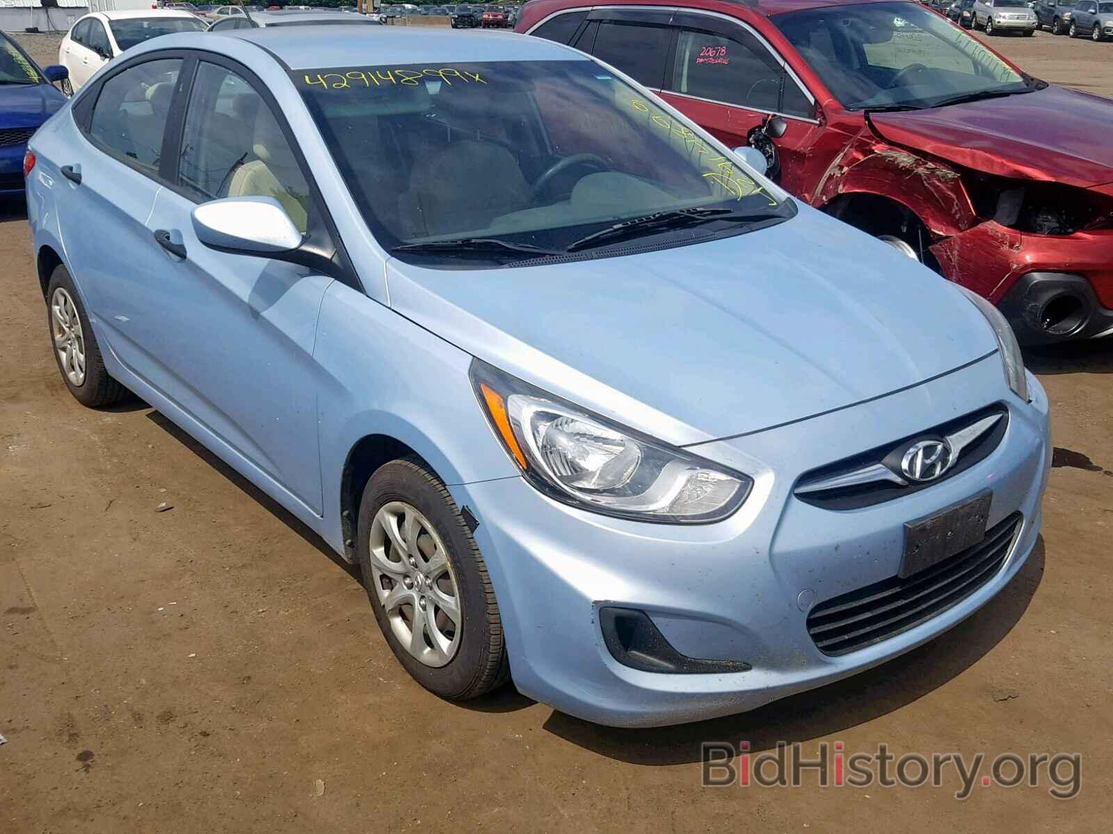 Photo KMHCT4AE4CU067540 - HYUNDAI ACCENT 2012