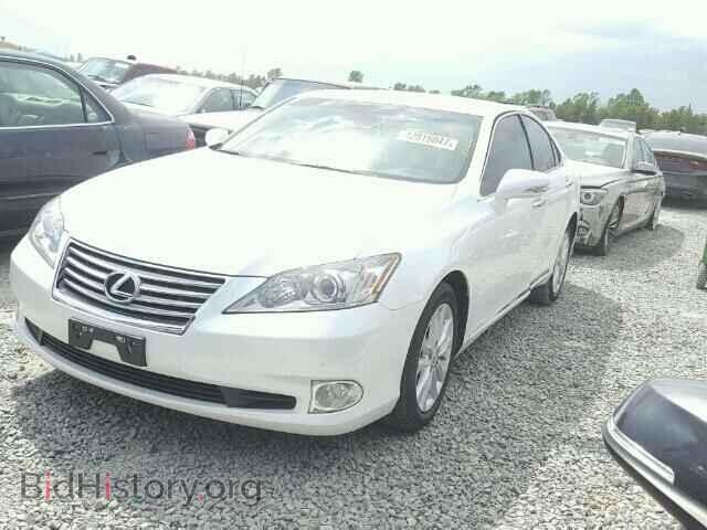 2012 LEXUS ES 350 - VIN: JTHBK1EG3C2509814 - Фото 2