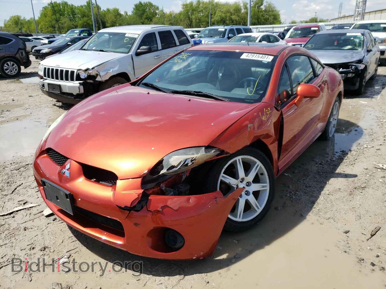 2007 MITSUBISHI ECLIPSE - VIN: 4A3AK64F07E062587 - Photo 2