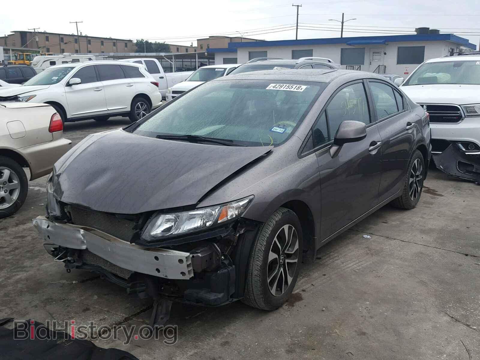 2013 HONDA CIVIC - VIN: 19XFB2F81DE024348 - Фото 2