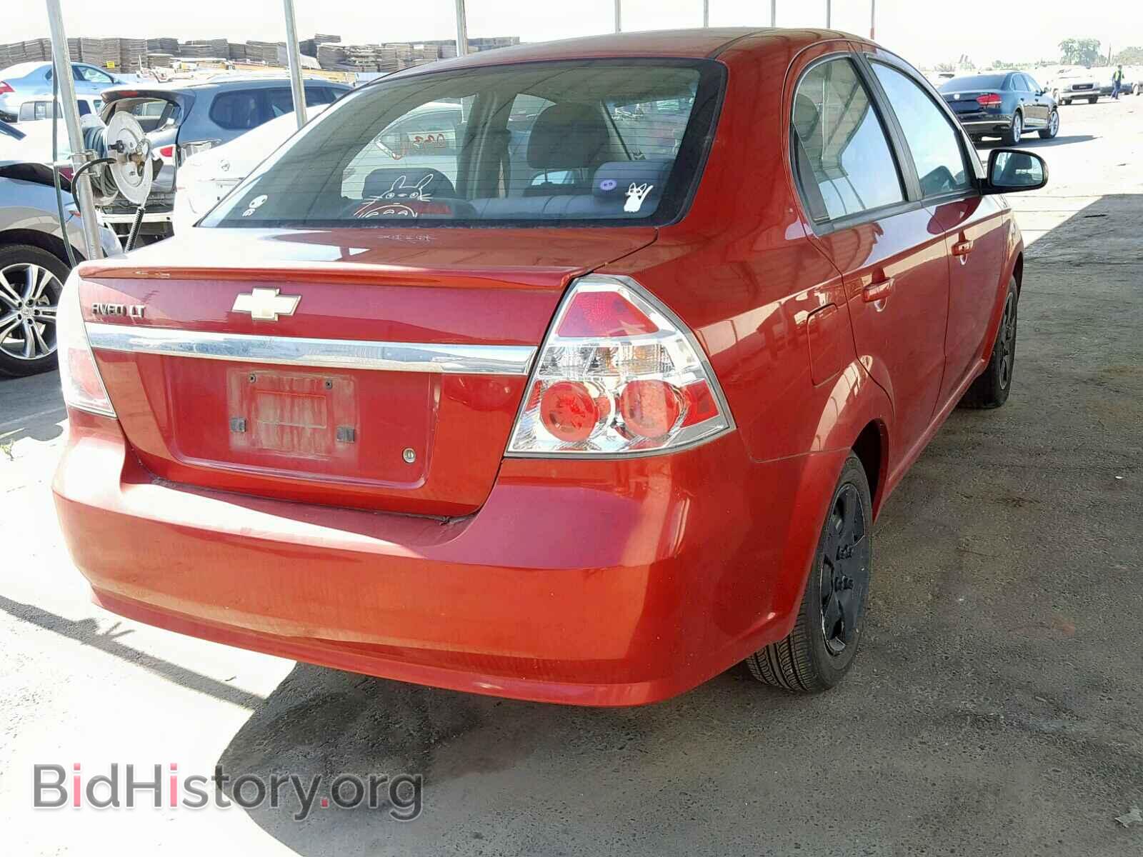 2011 CHEVROLET AVEO - VIN: KL1TD5DE3BB155371 - Фото 4