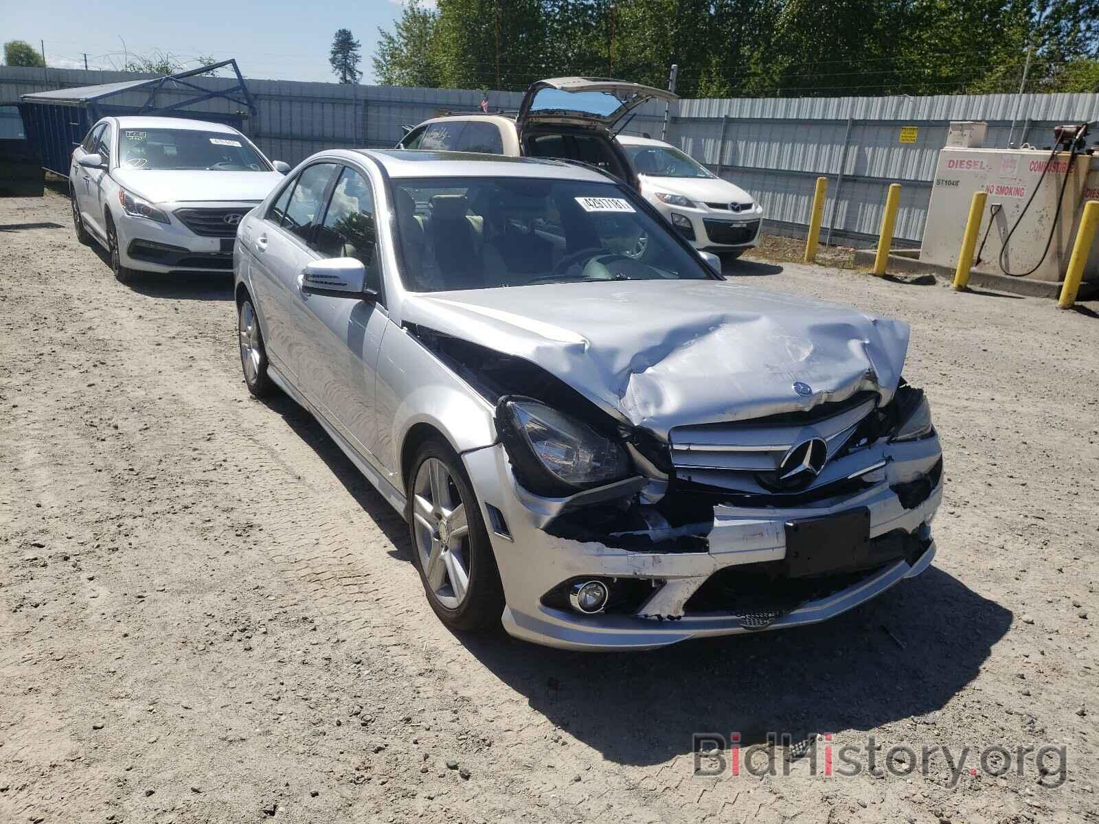 Photo WDDGF5EB9AR115316 - MERCEDES-BENZ C CLASS 2010