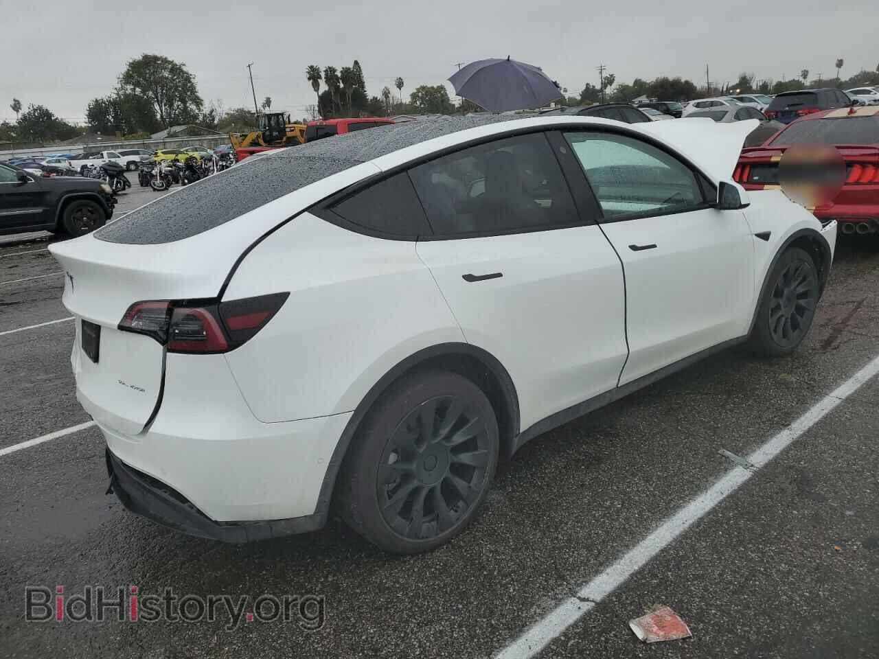 2022 TESLA MODEL Y - VIN: 7SAYGDEE0NF324460 - Фото 3