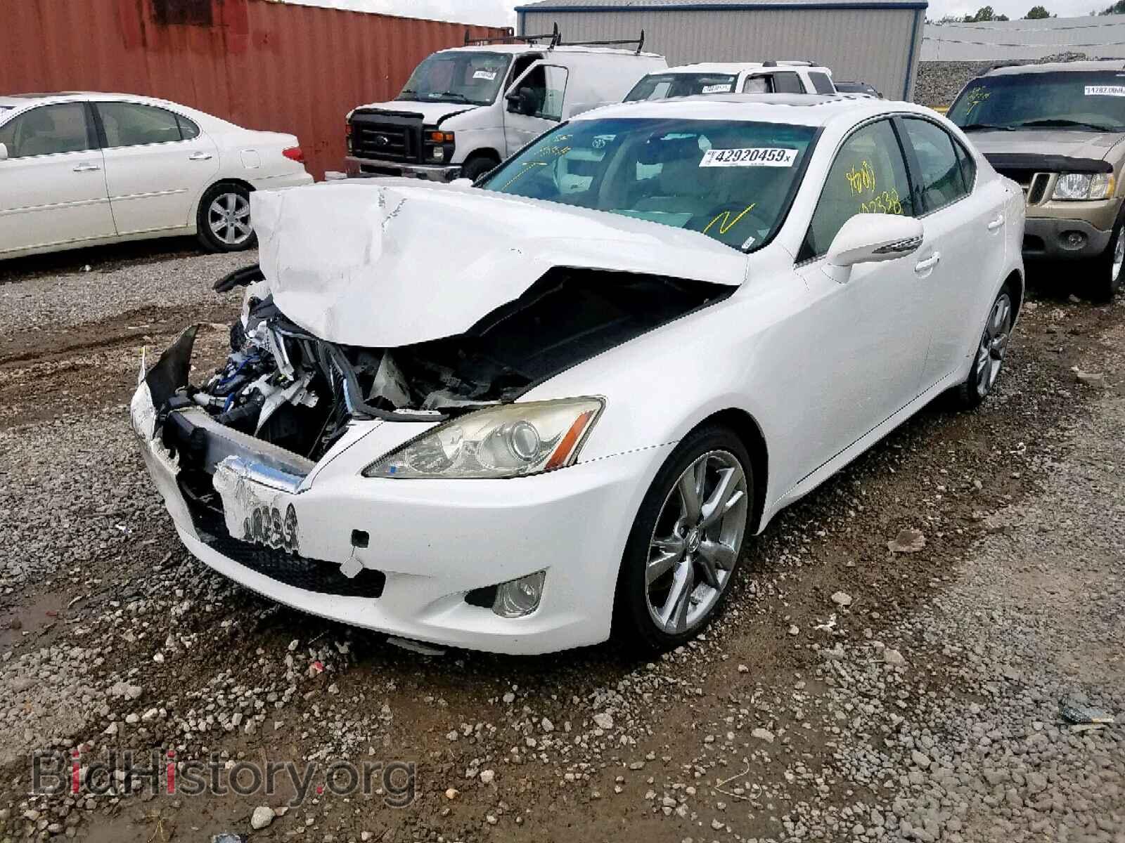2010 LEXUS IS - VIN: JTHBE5C27A2017595 - Фото 2