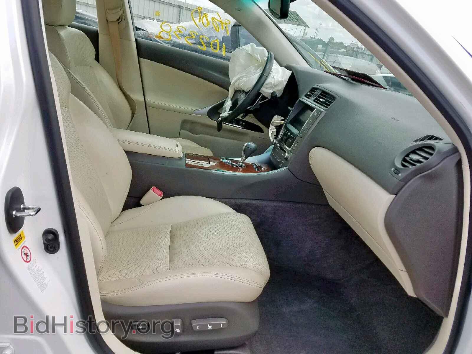 2010 LEXUS IS - VIN: JTHBE5C27A2017595 - Фото 5