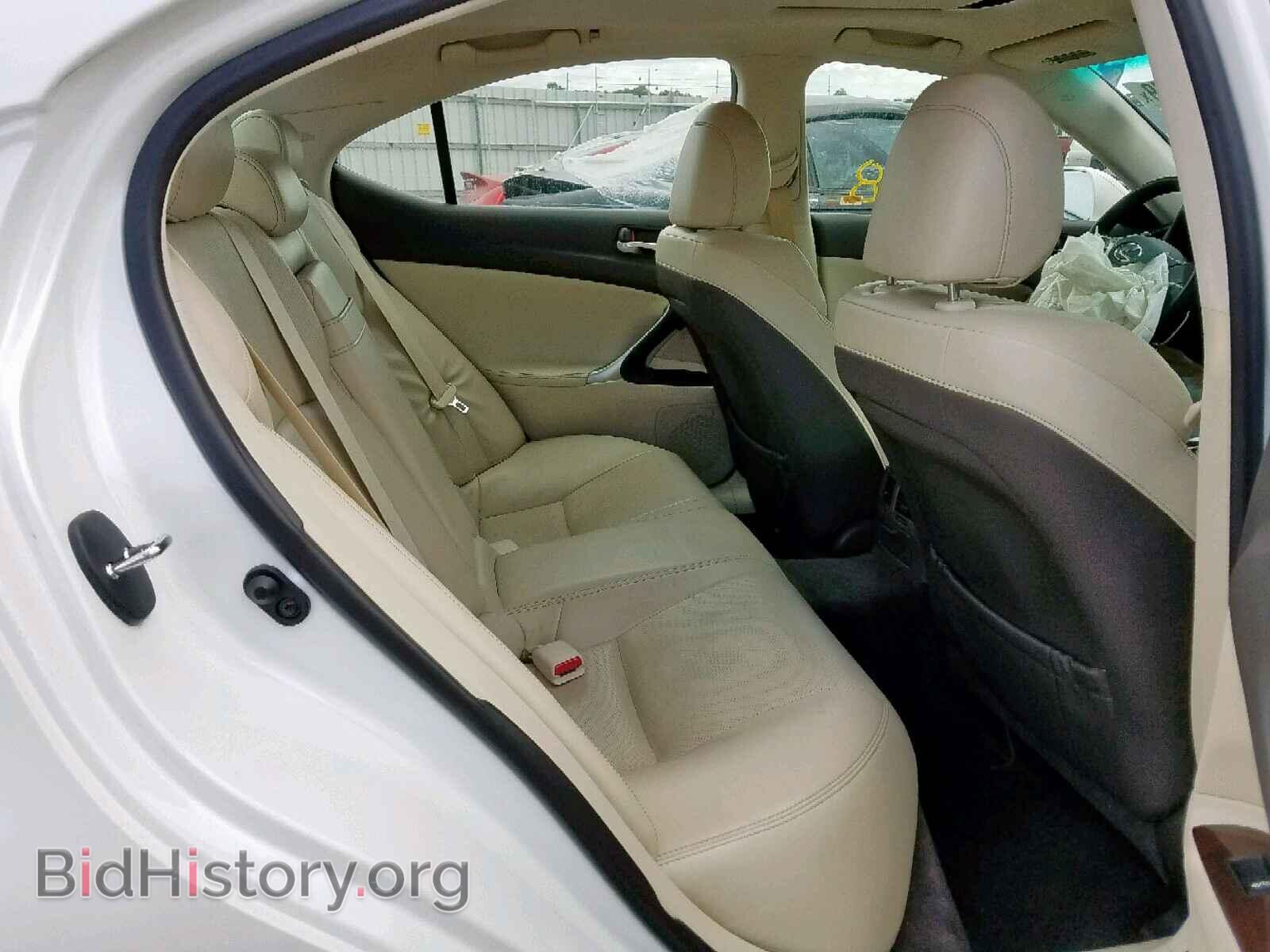 2010 LEXUS IS - VIN: JTHBE5C27A2017595 - Фото 6